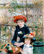 Pierre Auguste Renoir On the Terrasse USA oil painting artist